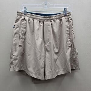 Freeballers by Meripex Apparel Men's Sport Shorts Athletic Workout Khaki Size XL